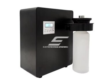 Išmanus pramoninis aromato difuzorius | 10W | 12VDC | 500ml | 500-1000m³ | 250x210x115mm | juodas | Bluetooth 2 Išmanus pramoninis aromato difuzorius | 10W | 12VDC | 500ml | 500-1000m³ | 250x210x115mm | juodas | Bluetooth 2
