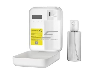 Išmanus pramoninis aromato difuzorius | 8W | 12VDC | 260ml | 500-1000m³ | 195x140x68mm | baltas | Bluetooth 1 Išmanus pramoninis aromato difuzorius | 8W | 12VDC | 260ml | 500-1000m³ | 195x140x68mm | baltas | Bluetooth 1