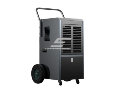 Išmanus pramoninis kompresorinis oro sausintuvas | drėgmės surinkėjas su integruotu siurbliu | 650W | 230V | 58l/24h | 500m³/h | 810x530x420mm | metalinis | juodas | Wi-Fi