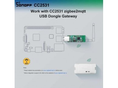 USB raktas | sąsaja tarp ZigBee įrenginių | 10A | 5VDC | 34,5x25x19mm | Wi-Fi | SONOFF | CC2531 | 6920057091612 1 USB raktas | sąsaja tarp ZigBee įrenginių | 10A | 5VDC | 34,5x25x19mm | Wi-Fi | SONOFF | CC2531 | 6920057091612 1