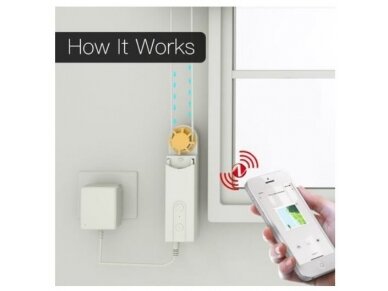 Išmanus | belaidis roletų ir žaliuzių valdiklis | su baterija ir saulės panele | baltas | ZigBee | Smart Life | TUYA | MOES | ZC-LS-EU-MS 4 Išmanus | belaidis roletų ir žaliuzių valdiklis | su baterija ir saulės panele | baltas | ZigBee | Smart Life | TUYA | MOES | ZC-LS-EU-MS 4