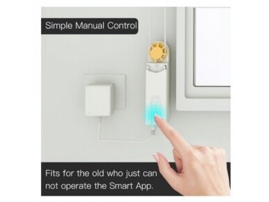 Išmanus | belaidis roletų ir žaliuzių valdiklis | su baterija ir saulės panele | baltas | ZigBee | Smart Life | TUYA | MOES | ZC-LS-EU-MS 5 Išmanus | belaidis roletų ir žaliuzių valdiklis | su baterija ir saulės panele | baltas | ZigBee | Smart Life | TUYA | MOES | ZC-LS-EU-MS 5