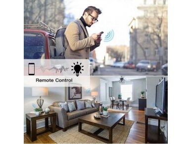 Išmanus | nuotolinis jungiklis | 230VAC | 10A | 2200W | Wi-Fi | TUYA | WOOX | R4967 3 Išmanus | nuotolinis jungiklis | 230VAC | 10A | 2200W | Wi-Fi | TUYA | WOOX | R4967 3