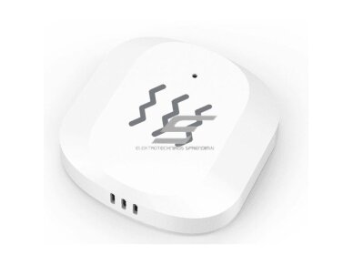 Išmanus | belaidis vibracijos jutiklis | daviklis | IP20 | baltas | ZigBee | TUYA | Smart Life | WOOX | R7081 Išmanus | belaidis vibracijos jutiklis | daviklis | IP20 | baltas | ZigBee | TUYA | Smart Life | WOOX | R7081