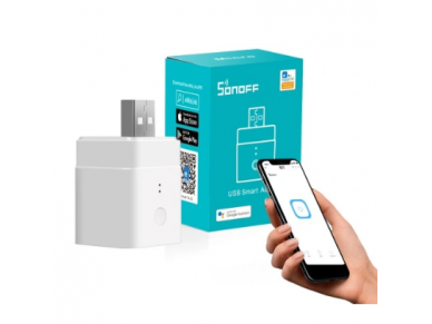 Išmanus USB adapteris | 2,5A | 12W | 5VDC | baltas | Wi-Fi | SONOFF | MICRO | M0802010006 | 6920075775723 Išmanus USB adapteris | 2,5A | 12W | 5VDC | baltas | Wi-Fi | SONOFF | MICRO | M0802010006 | 6920075775723