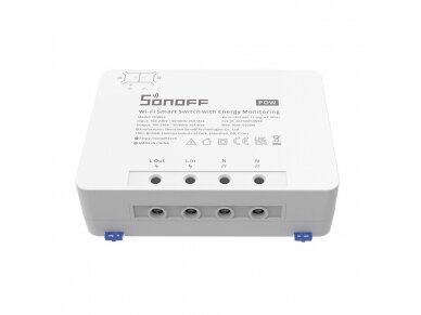 Išmanus nuotolinis elektros energijos apskaitos skaitiklis | 25A | 5500W | 100-240V | Wi-Fi | SONOFF | POWR3 | 6920075776768 Išmanus nuotolinis elektros energijos apskaitos skaitiklis | 25A | 5500W | 100-240V | Wi-Fi | SONOFF | POWR3 | 6920075776768