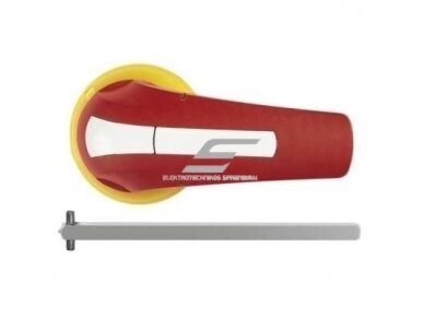 Išnešama rankena galios kirtikliui | 40-250A | 177mm | IP65 | raudona | Telegron | DS-SR01 Išnešama rankena galios kirtikliui | 40-250A | 177mm | IP65 | raudona | Telegron | DS-SR01