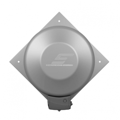 Centrbēdzes jumta ventilators | ventilācijas sistēmām | 179x370x370mm | IP54 | pelēks | cinkots tērauds | ISV192 3 Centrbēdzes jumta ventilators | ventilācijas sistēmām | 179x370x370mm | IP54 | pelēks | cinkots tērauds | ISV192 3