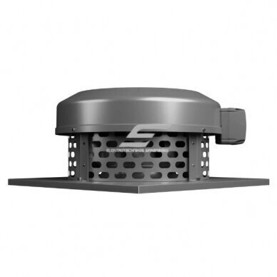 Centrifugal roof fan | for ventilation systems | 220x450x450mm | IP54 | grey | galvanized steel | ISV280 1