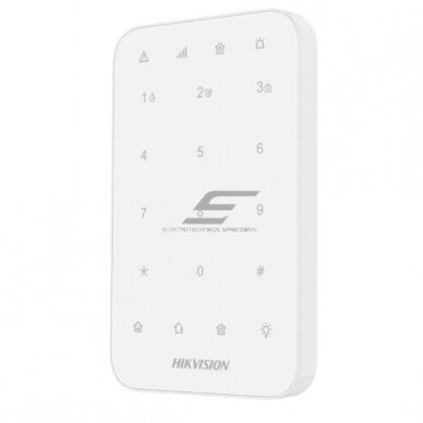 Viedā | Bezvadu tastatūra | drošības sistēmu vadībai | Balta | Hikvision DS-PK1-E-WE AX PRO 1 Viedā | Bezvadu tastatūra | drošības sistēmu vadībai | Balta | Hikvision DS-PK1-E-WE AX PRO 1