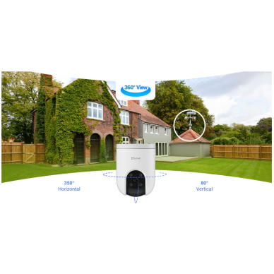 Inteligentna | kamera monitoringu IP | 3MP | IP65 | CS-H8C PoE EZVIZ 3 Inteligentna | kamera monitoringu IP | 3MP | IP65 | CS-H8C PoE EZVIZ 3