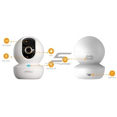 Nutikas | Juhtmevaba videovalve IP-kaamera 4MP | PT | Wi-Fi | IPC-GK2CP-4C0WR IMOU 2