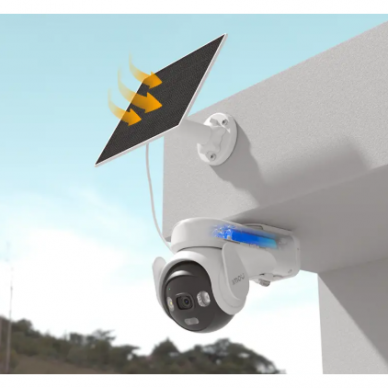 Inteligentna | Bezprzewodowa kamera monitoringu IP 5MP | PT | 4G | z modułem solarnym | IP66 | Wi-Fi | IPC-B7ED-5M0TEA-EU/FSP14 IMOU 1