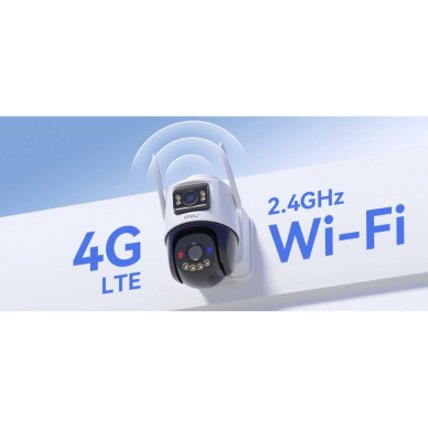 Inteligentna | Bezprzewodowa kamera monitoringu IP 10MP | PT | 4G | z modułem solarnym | IP66 | Wi-Fi | IPC-SA70F-10M0T2-EU/FSP008 IMOU 2