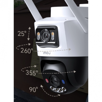 Inteligentna | Bezprzewodowa kamera monitoringu IP 10MP | PT | 4G | z modułem solarnym | IP66 | Wi-Fi | IPC-SA70F-10M0T2-EU/FSP008 IMOU 3
