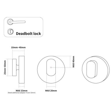 Smart lock | add-on for an existing mechanical door lock | IC card reader | PIN code | app unlocking | 136x63x48mm | black 3 Smart lock | add-on for an existing mechanical door lock | IC card reader | PIN code | app unlocking | 136x63x48mm | black 3