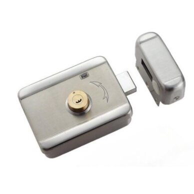 Smart electromechanical door lock | latch | 12V DC | automatic locking | unlocks when power is applied Smart electromechanical door lock | latch | 12V DC | automatic locking | unlocks when power is applied