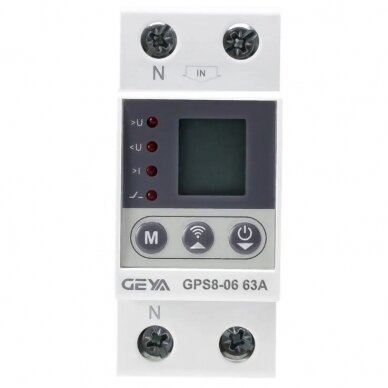 Умное цифровое реле контроля напряжения и тока | 1-32A | 230V | IP40 | Wi-Fi | Tuya Умное цифровое реле контроля напряжения и тока | 1-32A | 230V | IP40 | Wi-Fi | Tuya