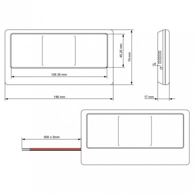 Inteligentna stacja pogodowa LED | Wyświetlacz lustrzany | 12V | 12W | IP20 | WiFi | Tuya 2 Inteligentna stacja pogodowa LED | Wyświetlacz lustrzany | 12V | 12W | IP20 | WiFi | Tuya 2
