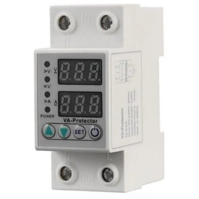 Digital Voltage and Current Control Relay | 63A | 230V 1 Digital Voltage and Current Control Relay | 63A | 230V 1