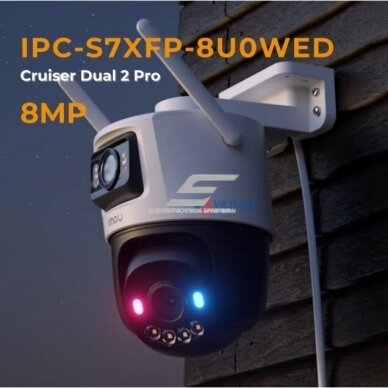 Smart | video surveillance IP camera 8MP | PT | IP66 | Wi-Fi | IPC-S7XFP-8U0WED IMOU 2 Smart | video surveillance IP camera 8MP | PT | IP66 | Wi-Fi | IPC-S7XFP-8U0WED IMOU 2