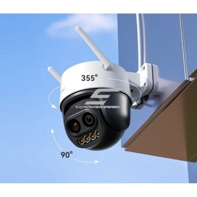 Nutikas | videovalve IP-kaamera 5MP | PT | IP66 | Wi-Fi | IPC-S7DP-5M0WEZ IMOU 3 Nutikas | videovalve IP-kaamera 5MP | PT | IP66 | Wi-Fi | IPC-S7DP-5M0WEZ IMOU 3