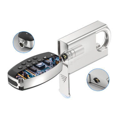 Smart electronic key for lock | fingerprint | PIN code | app unlocking 3