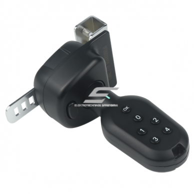Electronic key for display cabinet lock | APP and Cloud control | Bluetooth | black | KENRONE 2 Electronic key for display cabinet lock | APP and Cloud control | Bluetooth | black | KENRONE 2