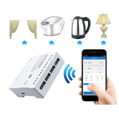 Smart Wi-Fi | RF module | controller | 4 channels | 2200W | 10A | 85-250VAC | TUYA 2 Smart Wi-Fi | RF module | controller | 4 channels | 2200W | 10A | 85-250VAC | TUYA 2
