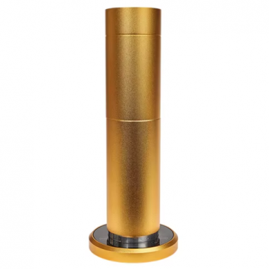 Viedais aromāta difuzors | 5W | 12VDC | 120ml | 50-200m³ | 285x65mm | zelta | Bluetooth Viedais aromāta difuzors | 5W | 12VDC | 120ml | 50-200m³ | 285x65mm | zelta | Bluetooth
