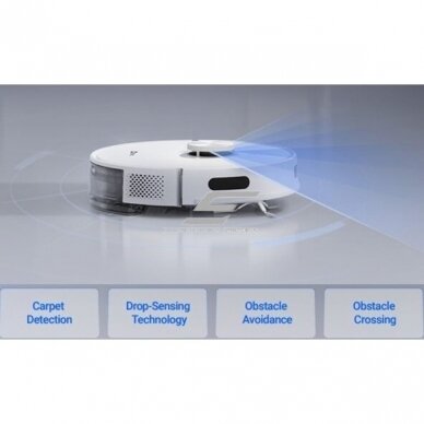 Smart | Automatic Vacuum Cleaner Robot | with Suction and Mopping Function | White | EZVIZ CS-RE4-PWT2 3