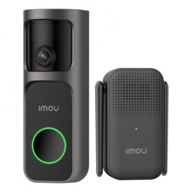 Умный | Беспроводной дверной звонок с камерой 4MP | Wi-Fi | DB-3EP-4M0W/DS3 IMOU Умный | Беспроводной дверной звонок с камерой 4MP | Wi-Fi | DB-3EP-4M0W/DS3 IMOU