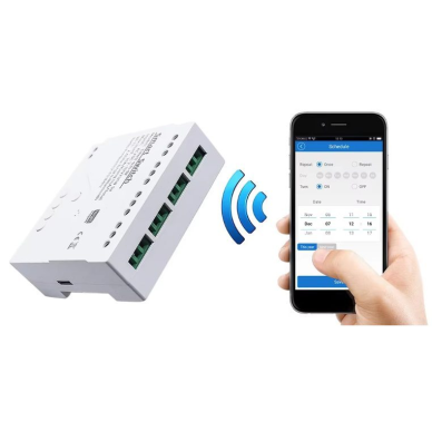 Nutikas WiFi releemoodul | 4 kanalit | 230V | Tuya Smart Life | RF puldi juhtimine | 10A | 2200W | Elektriseadmete automaatseks juhtimiseks 1 Nutikas WiFi releemoodul | 4 kanalit | 230V | Tuya Smart Life | RF puldi juhtimine | 10A | 2200W | Elektriseadmete automaatseks juhtimiseks 1