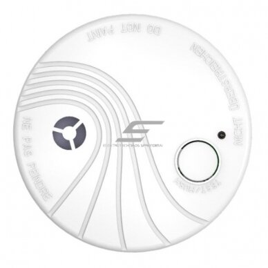 Wireless | Photoelectric Smoke Sensor | Detector | Hikvision DS-PDSMK-S-WE AX PRO