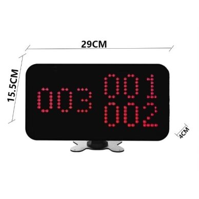 Wireless SOS assistance call system | for people with disabilities | 10 call buttons and display | IP55 1 Wireless SOS assistance call system | for people with disabilities | 10 call buttons and display | IP55 1