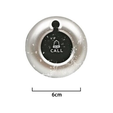Wireless SOS assistance call system | for people with disabilities | 10 call buttons and display | IP55 2