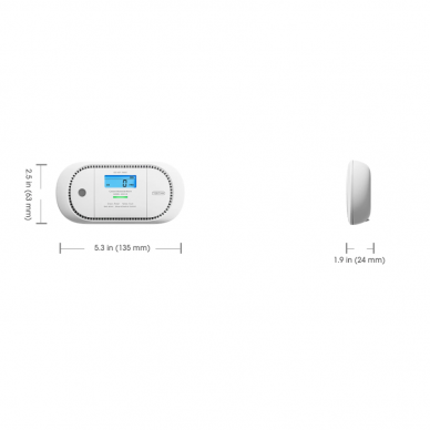 Wireless | Digital standalone CO carbon monoxide sensor | detector | X-Sense XC01-R 3 Wireless | Digital standalone CO carbon monoxide sensor | detector | X-Sense XC01-R 3