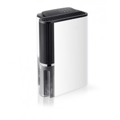 Domestic air dehumidifier | air purifier | moisture collector with ionizer | 250W | 230V | 28l/24h | 180m³/h | 562x376x232mm | white 1 Domestic air dehumidifier | air purifier | moisture collector with ionizer | 250W | 230V | 28l/24h | 180m³/h | 562x376x232mm | white 1