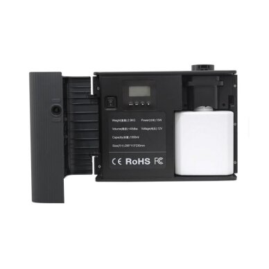 Viedais HVAC aromātu difuzors | WiFi APP vadība | 1000 ml | bez ūdens | 3000-4000 m³ | sienas montāža | 12V DC | melns 2