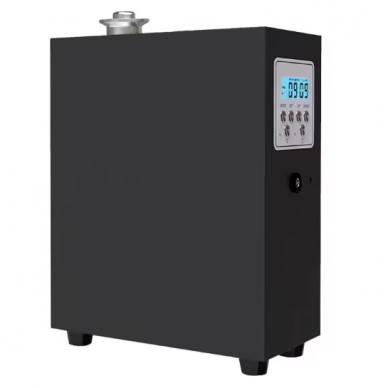 Nano aromātu difuzors lielām telpām | WiFi / Bluetooth | 150 ml | 600 m³ | 12V DC | 8W | 172x84x210 mm | metāla korpuss | melns Nano aromātu difuzors lielām telpām | WiFi / Bluetooth | 150 ml | 600 m³ | 12V DC | 8W | 172x84x210 mm | metāla korpuss | melns