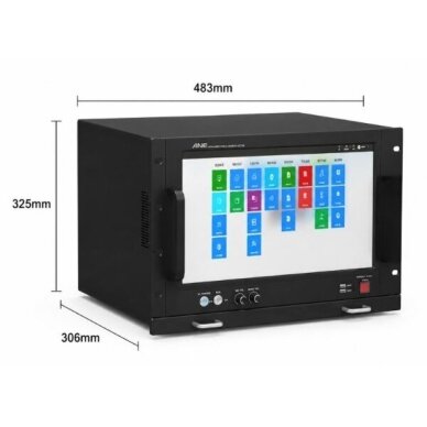 IP-сервер управления и трансляции аудио | контроллер | 230V | 8GB RAM | 240GB SSD | до 1000 зон | 483x306x325мм 1 IP-сервер управления и трансляции аудио | контроллер | 230V | 8GB RAM | 240GB SSD | до 1000 зон | 483x306x325мм 1