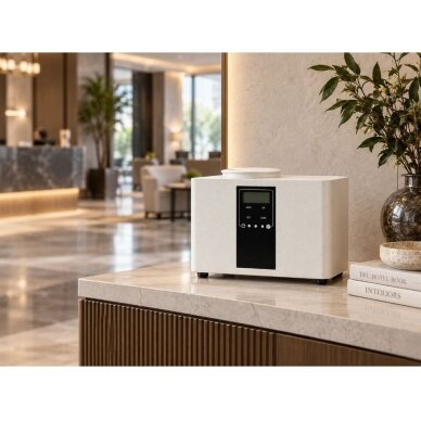 Smart industrial aroma diffuser | 10W | 12VDC | 500ml | 500-1000m³ | 235x185x110mm | white | Bluetooth 3 Smart industrial aroma diffuser | 10W | 12VDC | 500ml | 500-1000m³ | 235x185x110mm | white | Bluetooth 3