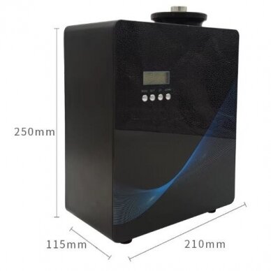 Smart industrial aroma diffuser | 10W | 12VDC | 500ml | 500-1000m³ | 250x210x115mm | white | Bluetooth 4 Smart industrial aroma diffuser | 10W | 12VDC | 500ml | 500-1000m³ | 250x210x115mm | white | Bluetooth 4