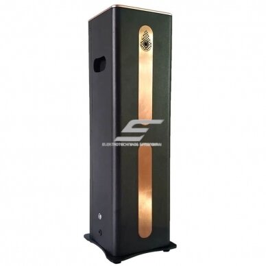 Viedais rūpnieciskais aromāta difuzors | 14W | 12VDC | 500ml | 1000-1500m³ | 540x150x150mm | melns/zelta | Bluetooth 2