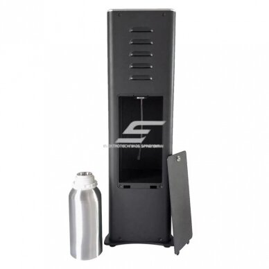 Viedais rūpnieciskais aromāta difuzors | 14W | 12VDC | 500ml | 1000-1500m³ | 540x150x150mm | melns/zelta | Bluetooth 3