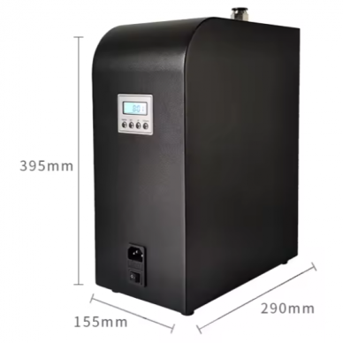 Viedais industriālais aromāta difuzors | 26W | 230V | 1000ml | 3000-5000m³ | 395x155x290mm | balts | Bluetooth 3 Viedais industriālais aromāta difuzors | 26W | 230V | 1000ml | 3000-5000m³ | 395x155x290mm | balts | Bluetooth 3