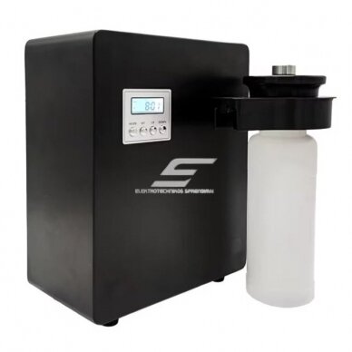 Nutikas tööstuslik aroomidifuusor | 10W | 12VDC | 500ml | 500-1000m³ | 250x210x115mm | must | Bluetooth 2 Nutikas tööstuslik aroomidifuusor | 10W | 12VDC | 500ml | 500-1000m³ | 250x210x115mm | must | Bluetooth 2