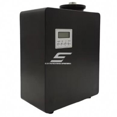 Nutikas tööstuslik aroomidifuusor | 10W | 12VDC | 500ml | 500-1000m³ | 250x210x115mm | must | Bluetooth Nutikas tööstuslik aroomidifuusor | 10W | 12VDC | 500ml | 500-1000m³ | 250x210x115mm | must | Bluetooth