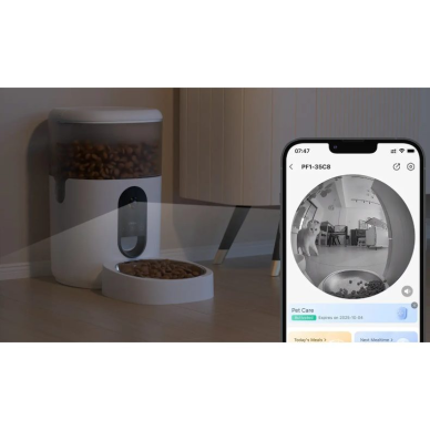 Nutikas lemmikloomade toitmis- ja jälgimisseade | 4L | 4MP | Wi-Fi | PET-PF1-4LSP IMOU 2 Nutikas lemmikloomade toitmis- ja jälgimisseade | 4L | 4MP | Wi-Fi | PET-PF1-4LSP IMOU 2
