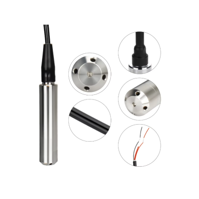 Submersible liquid level sensor | 0–10 V | DC 12–36 V | water, oil and liquid level transmitter | stainless steel probe 2